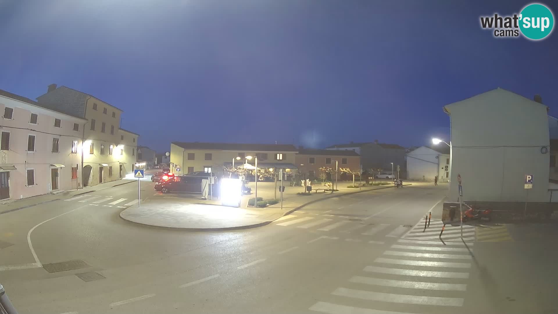 Bale Trg La Musa webcam – Istria – Croatia