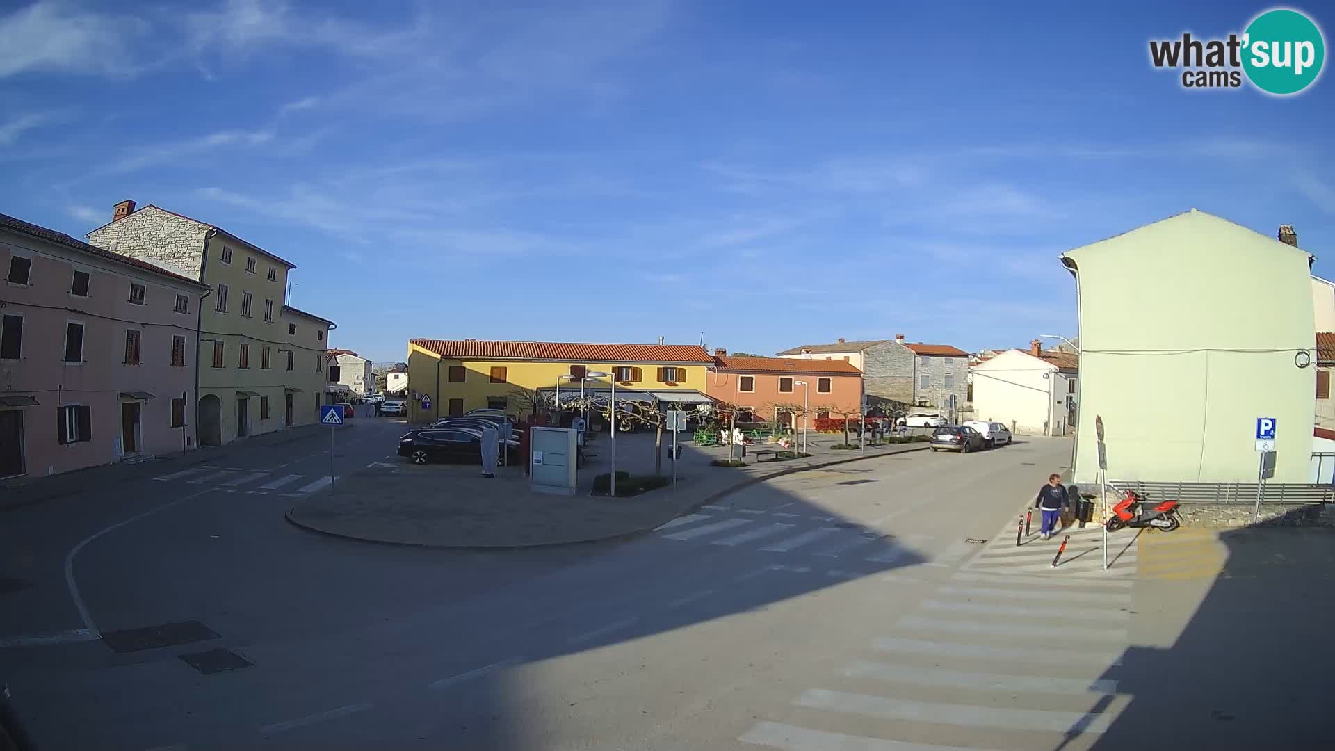 Webcam Valle, piazza La Musa – Istria – Croazia