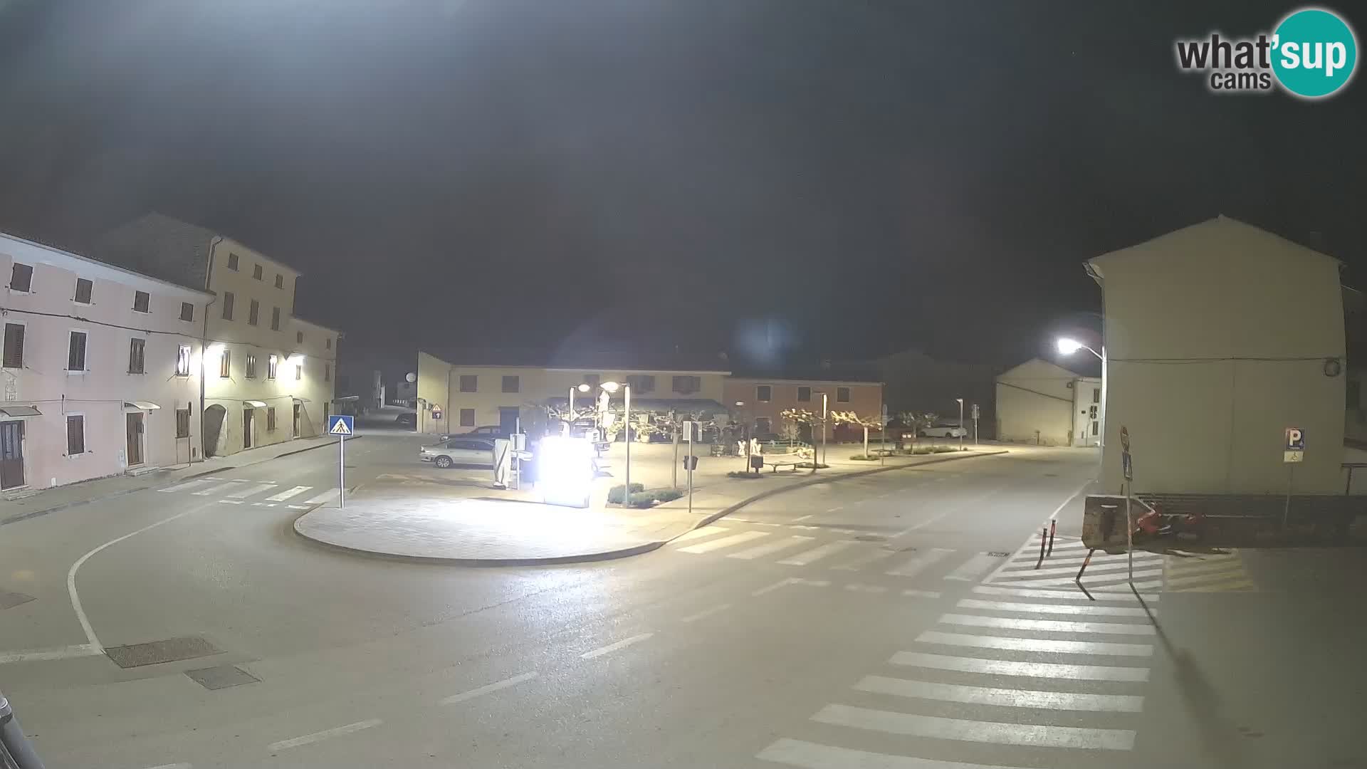 Bale Trg La Musa webcam – Istria – Croatia