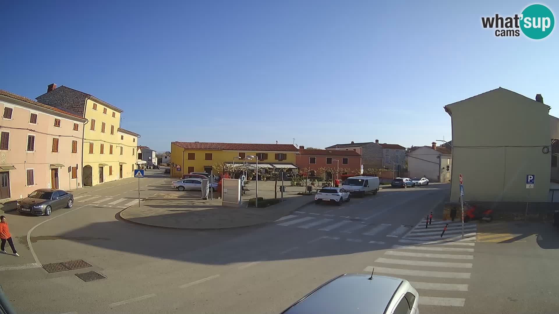 Bale Trg La Musa webcam – Istria – Croatia