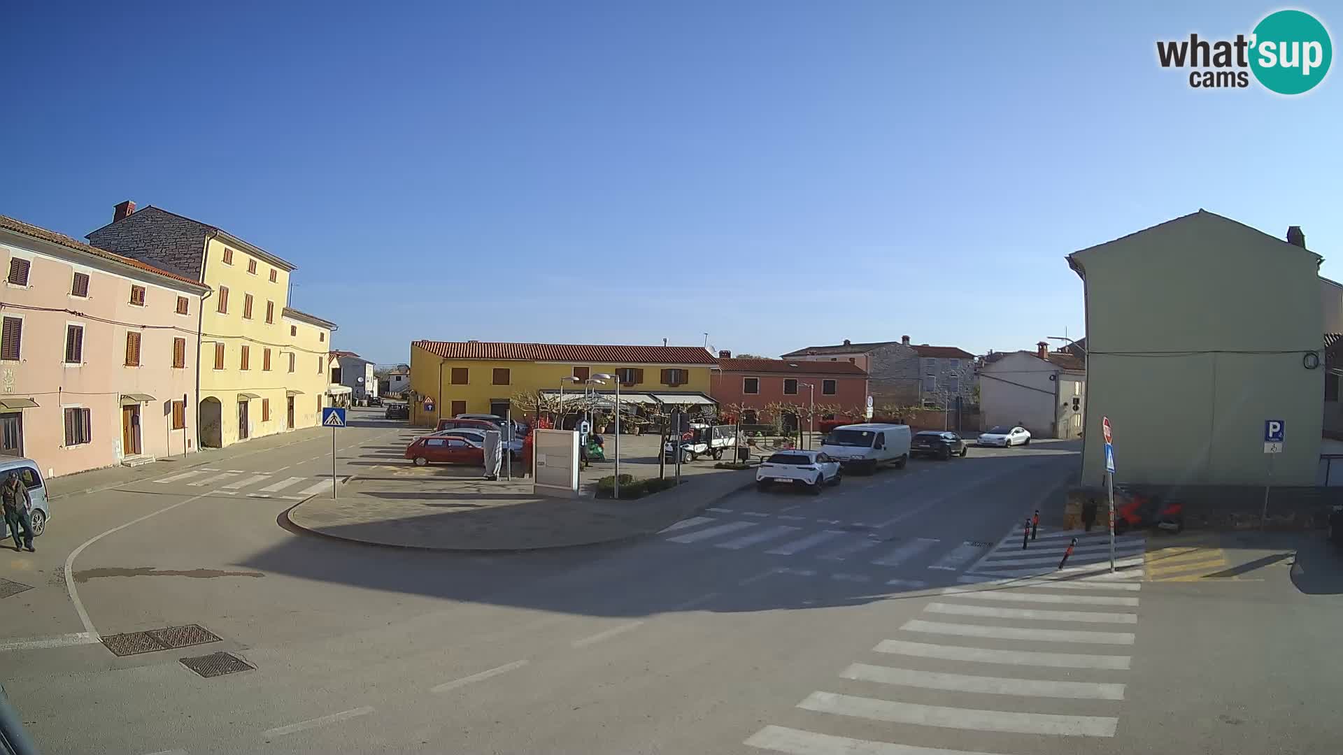 Bale Trg La Musa web kamera – Istra