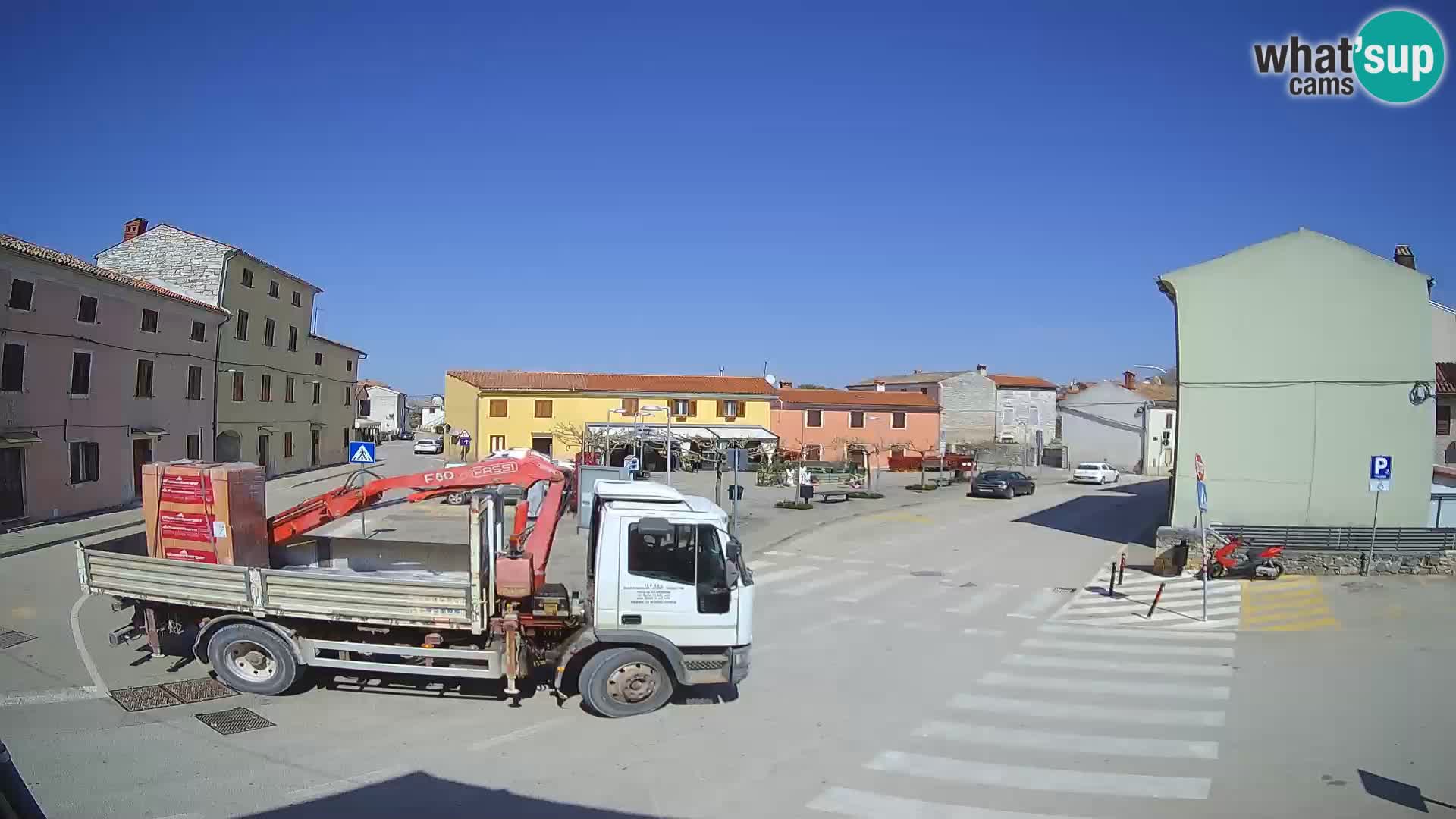 Bale Trg La Musa webcam – Istria – Croatia