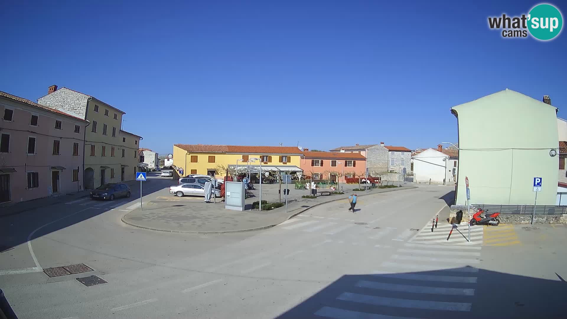 Bale Trg La Musa spletna kamera – Istra – Hrvaška