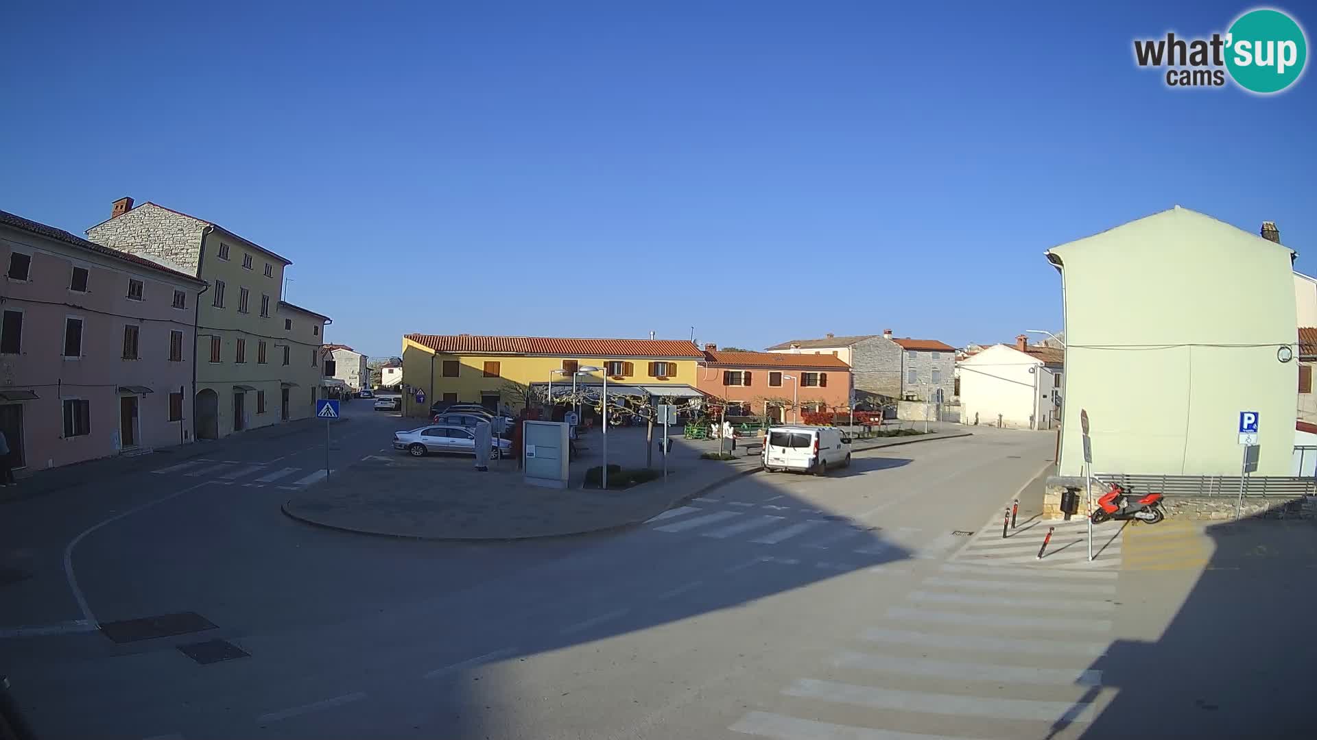 Bale Trg La Musa spletna kamera – Istra – Hrvaška