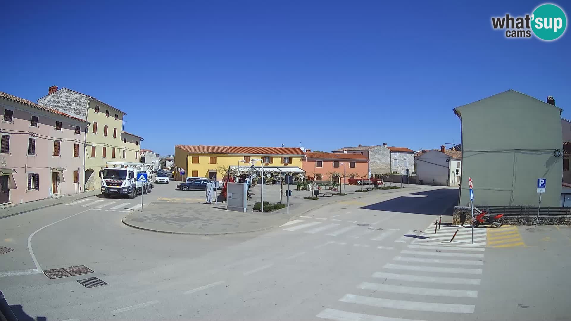 Webcam Valle, piazza La Musa – Istria – Croazia
