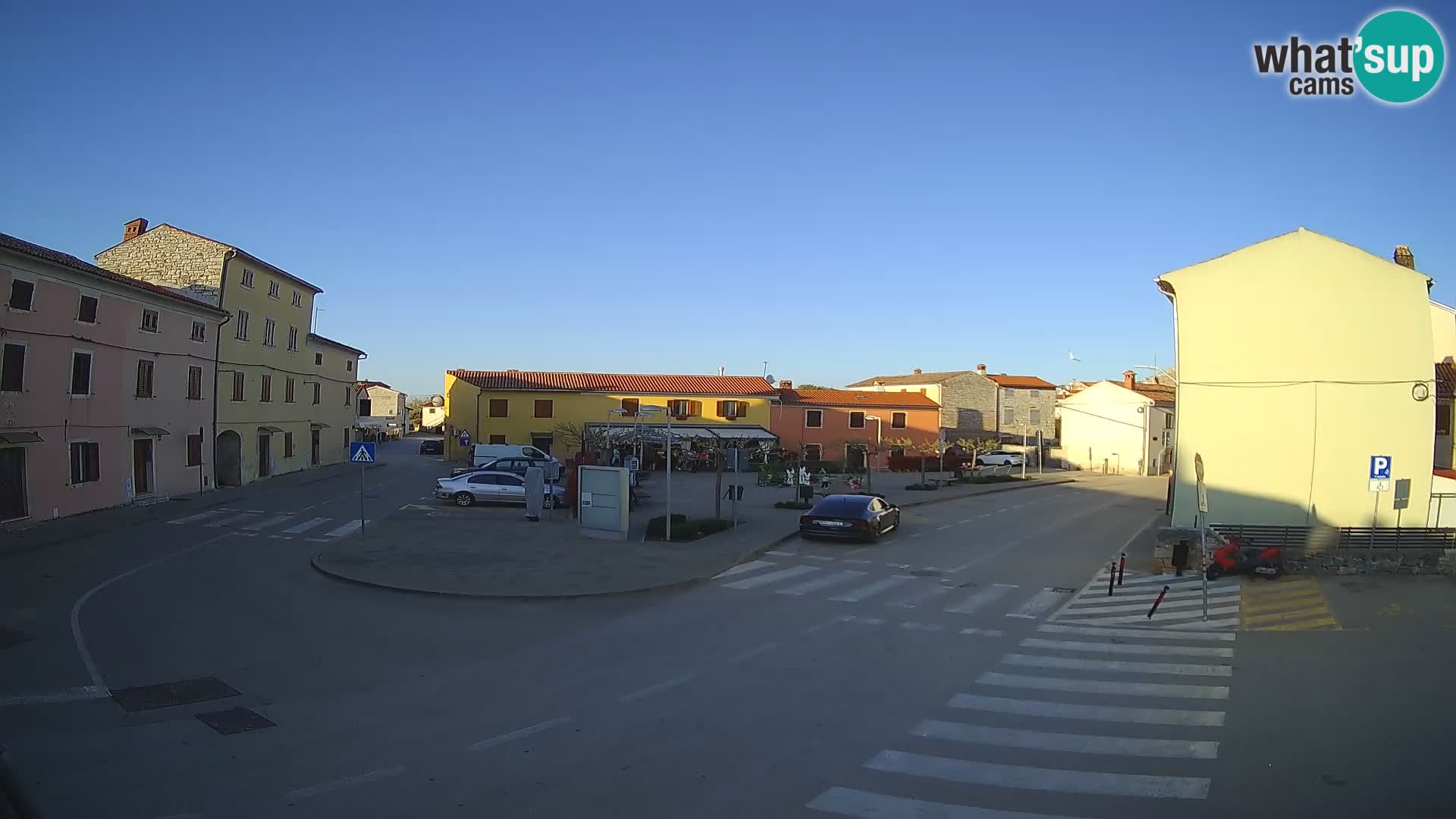 Bale Trg La Musa webcam – Istria – Croatia