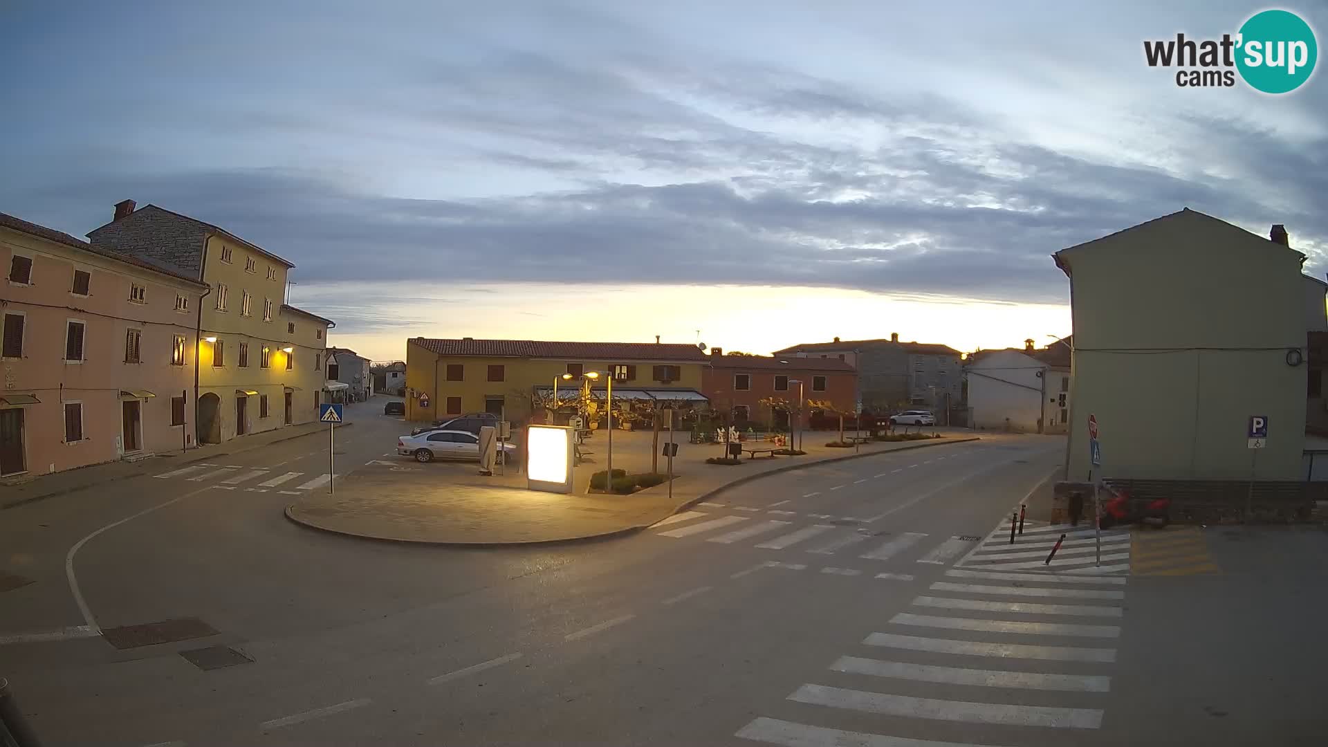 Bale Trg La Musa webcam – Istria – Croatia