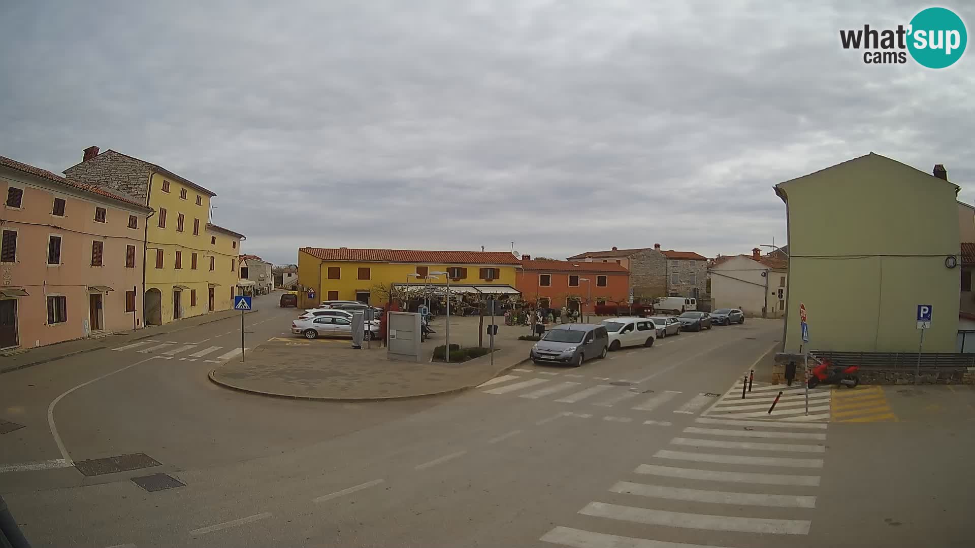 Bale Trg La Musa spletna kamera – Istra – Hrvaška