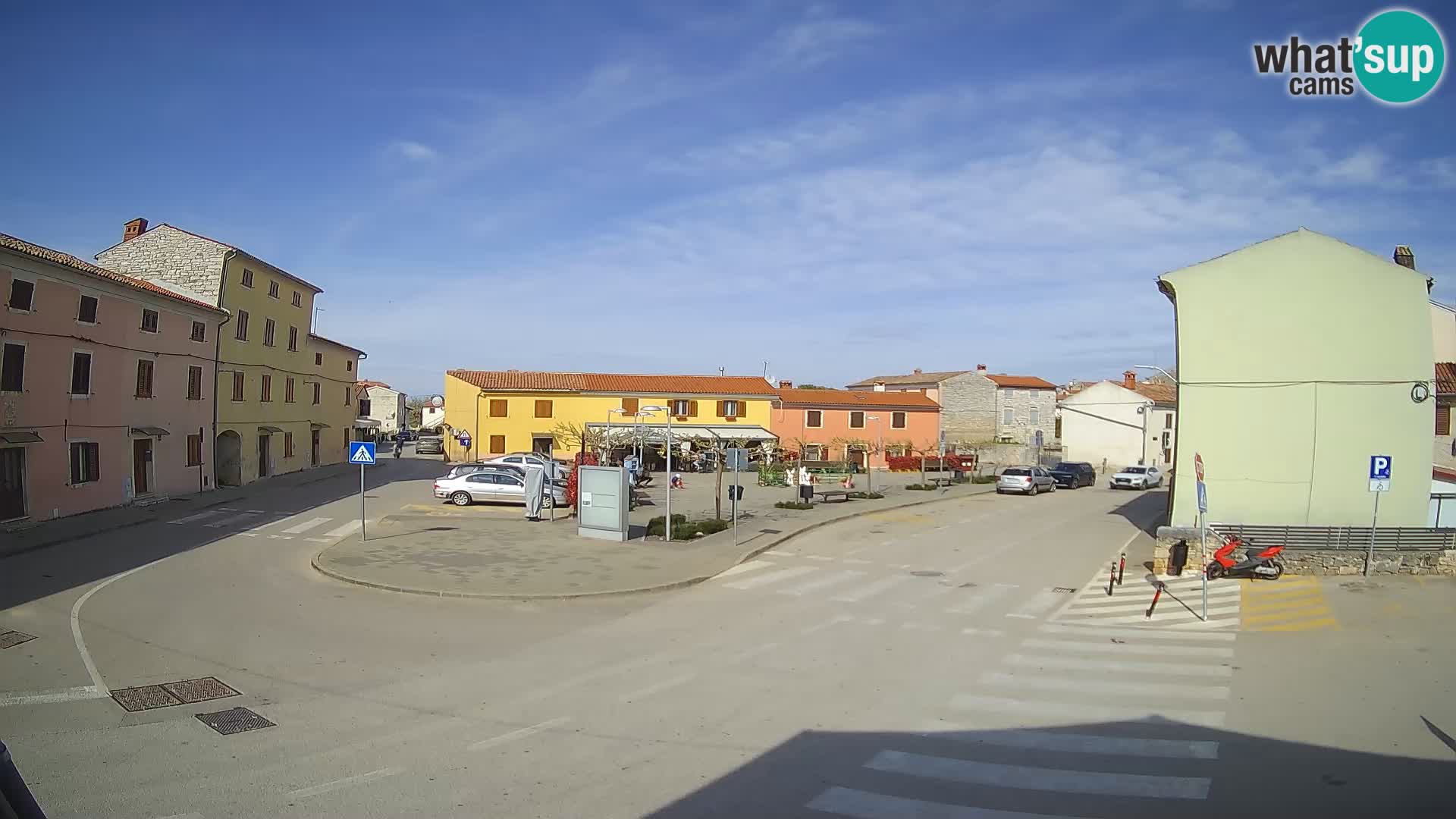 Bale Trg La Musa webcam – Istria – Croatia