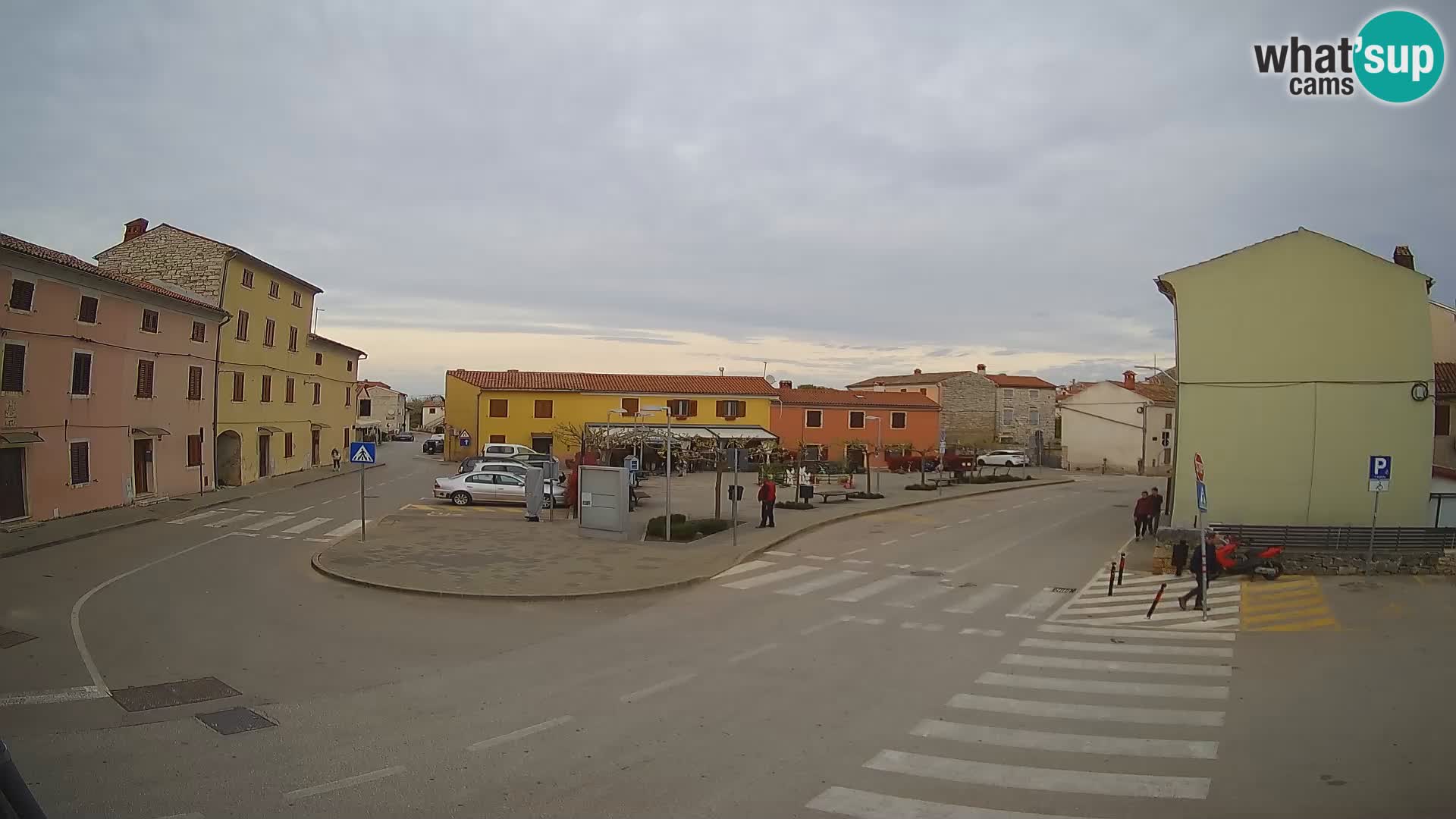 Bale Trg La Musa webcam – Istria – Croatia