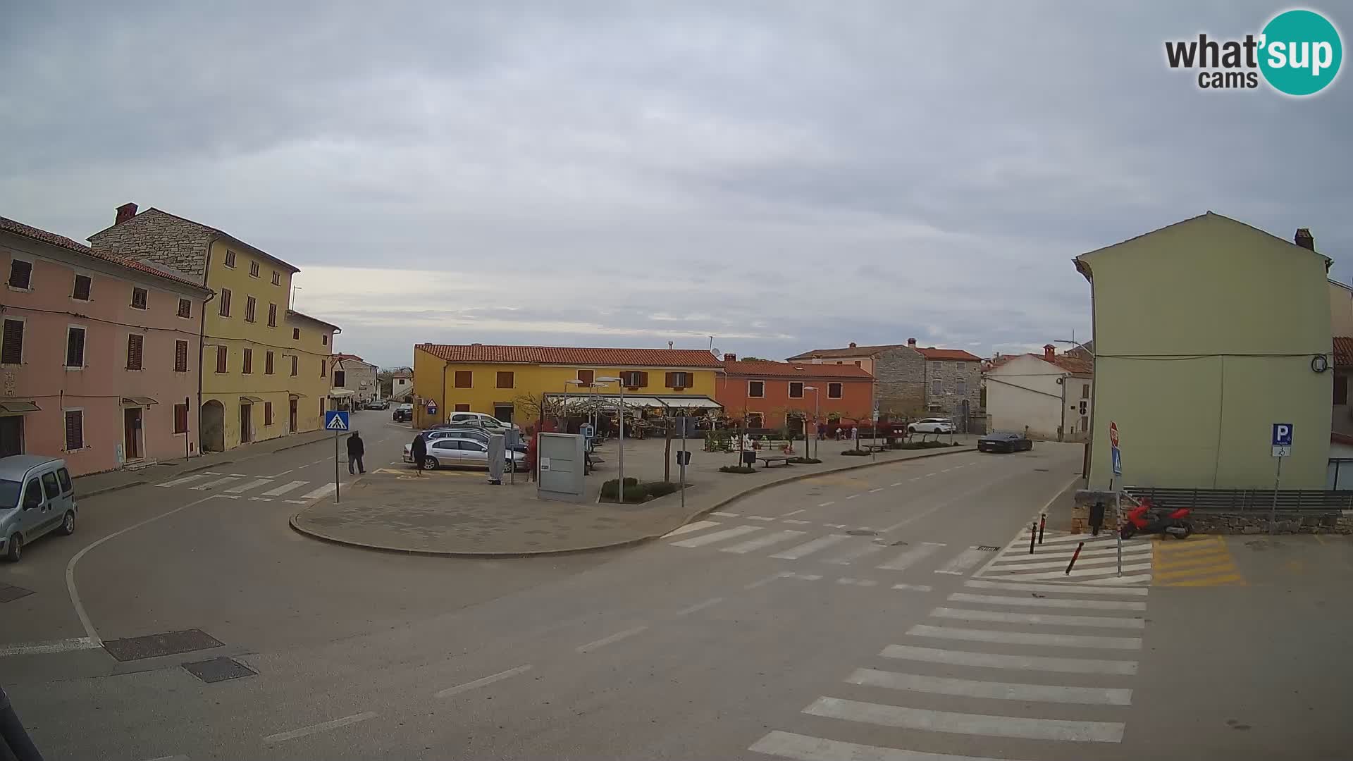 Bale Trg La Musa webcam – Istria – Croatia