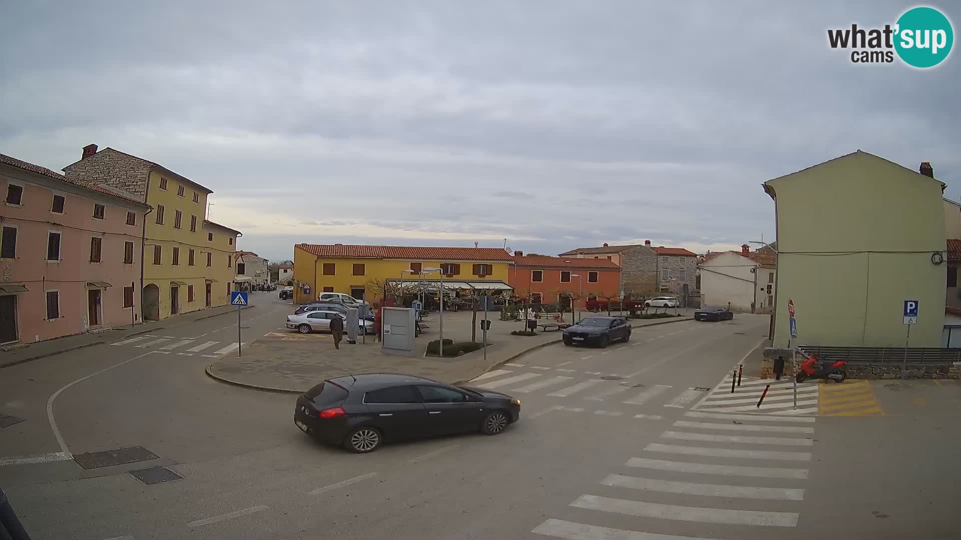 Bale, webcam de la plaza La Musa – Istria – Croacia