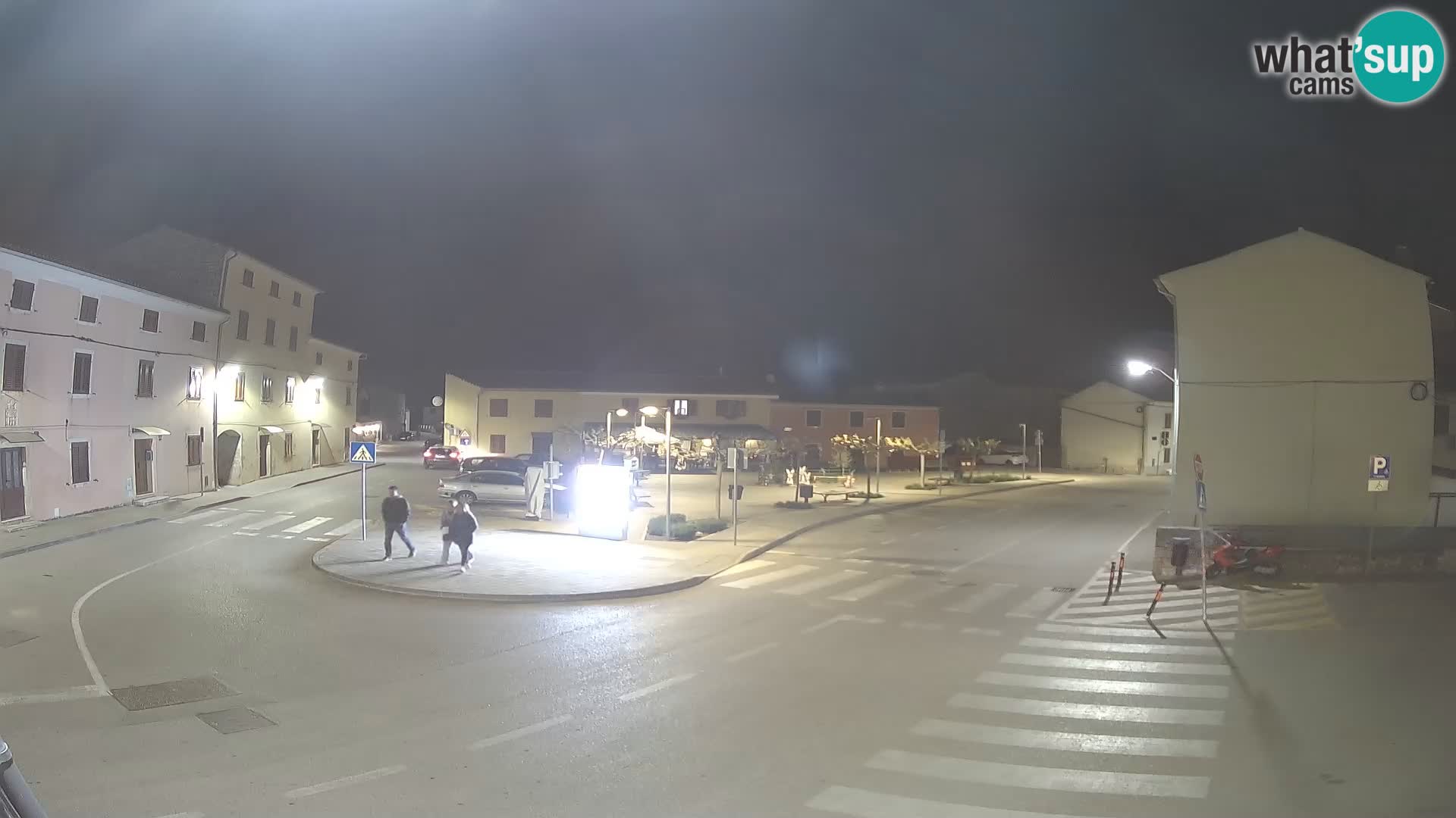 Bale, webcam de la plaza La Musa – Istria – Croacia