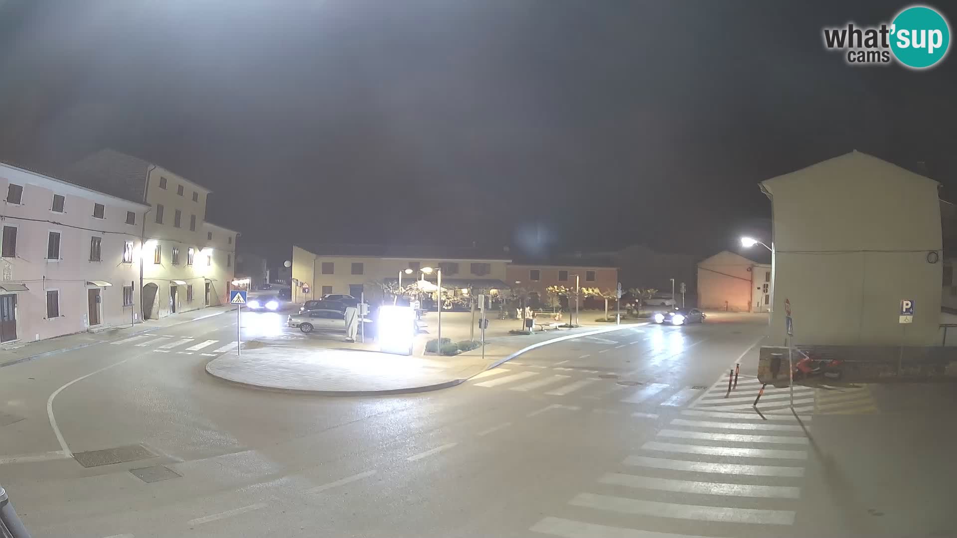 Bale, webcam de la place La Musa – Istrie – Croatie