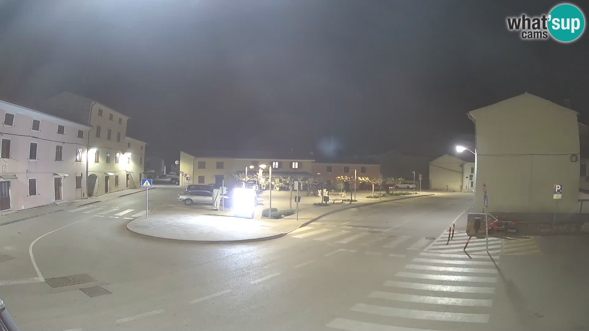 Bale, webcam de la plaza La Musa – Istria – Croacia