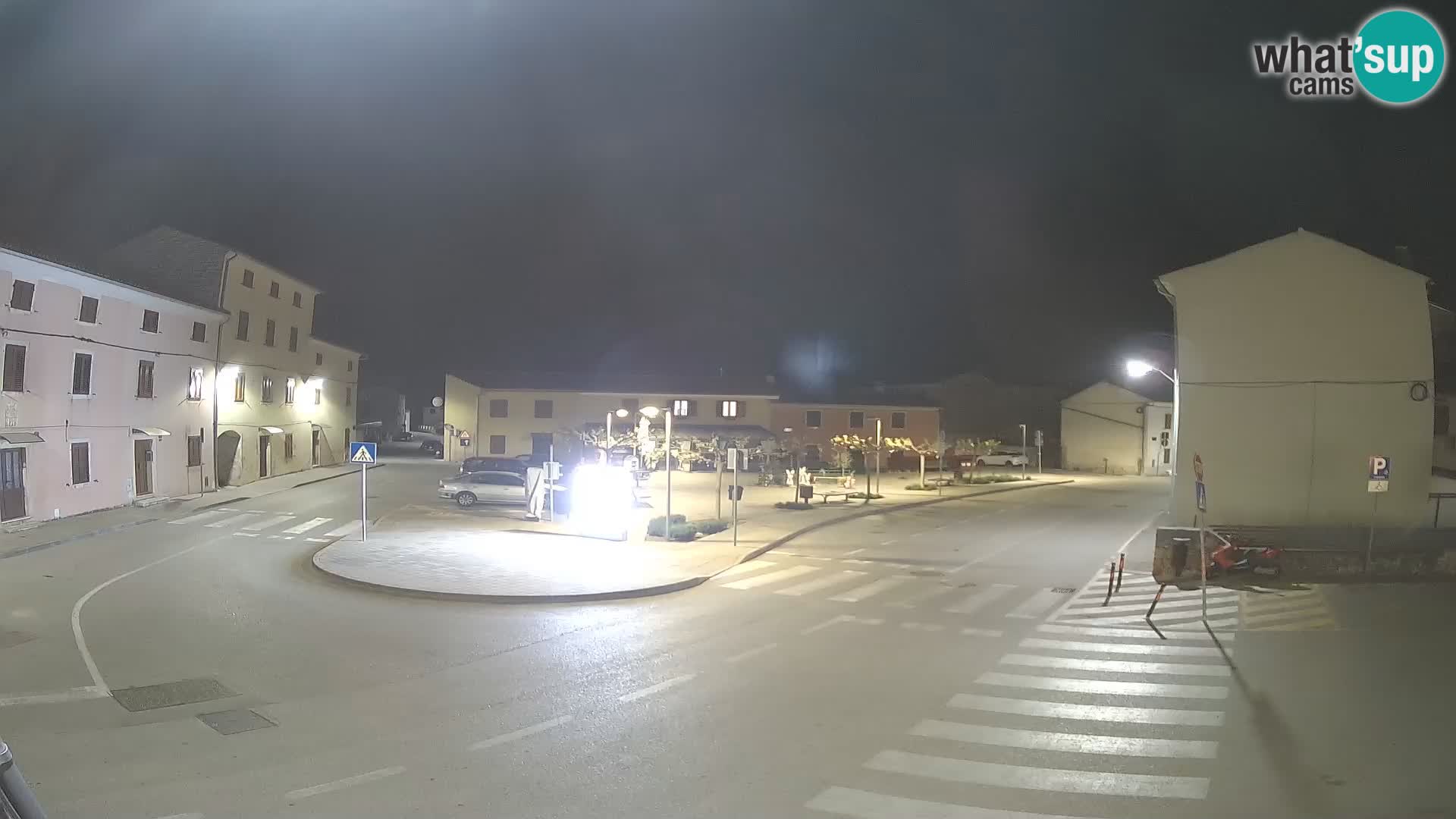 Bale, webcam de la plaza La Musa – Istria – Croacia