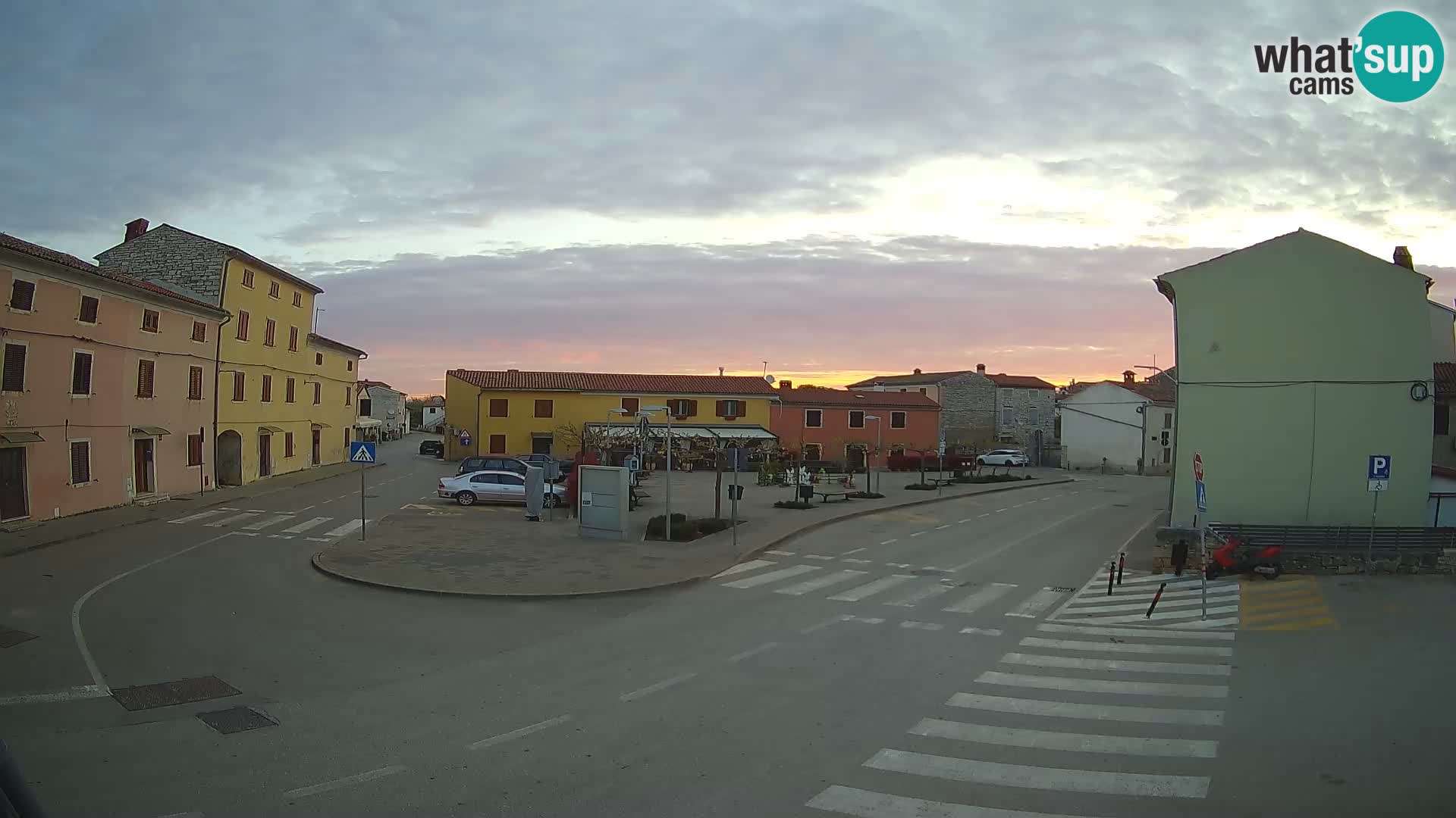 Bale Trg La Musa spletna kamera – Istra – Hrvaška