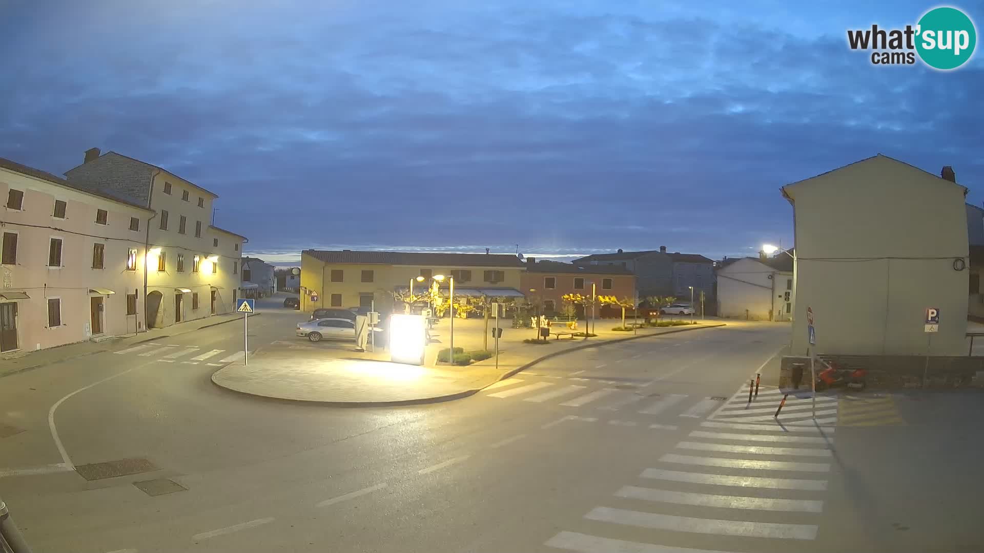 Bale Trg La Musa webcam – Istria – Croatia