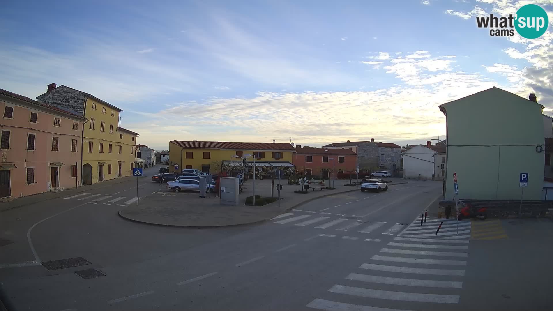 Bale Trg La Musa webcam – Istria – Croatia