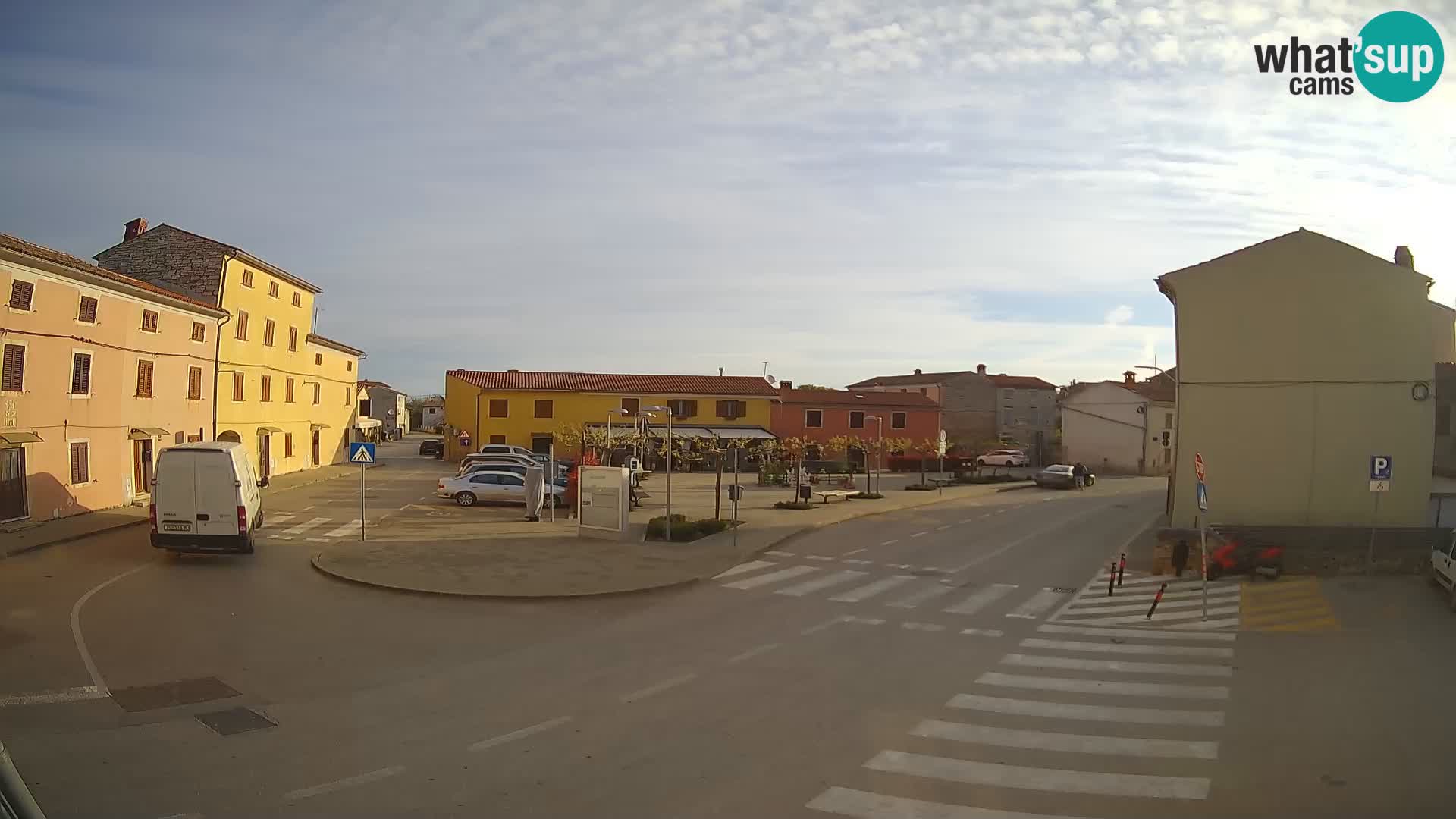 Bale, webcam de la plaza La Musa – Istria – Croacia