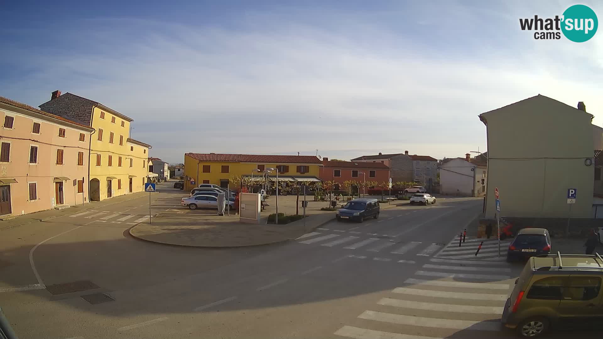 Bale, webcam de la plaza La Musa – Istria – Croacia