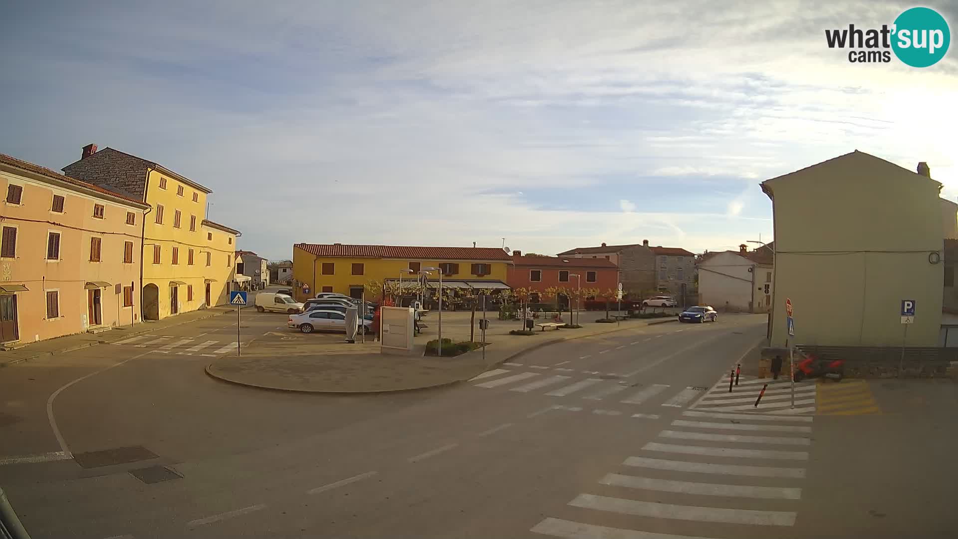 Bale, webcam de la plaza La Musa – Istria – Croacia