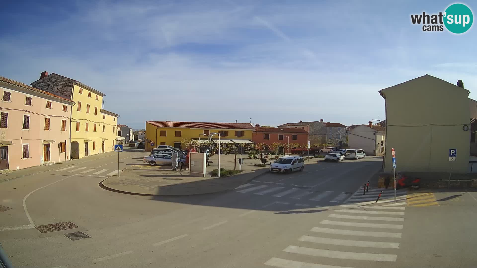 Bale, webcam de la place La Musa – Istrie – Croatie