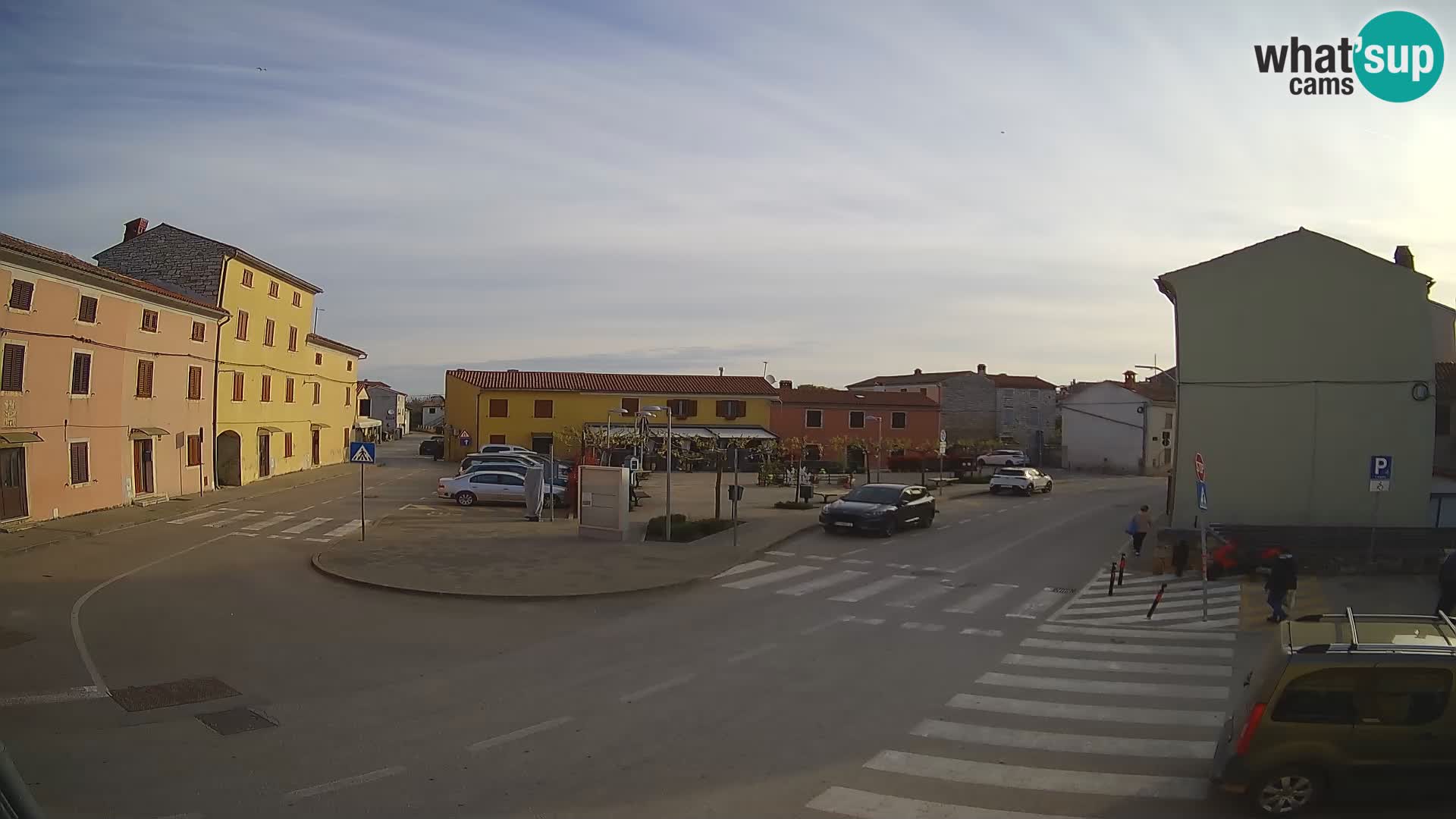 Bale, webcam de la plaza La Musa – Istria – Croacia