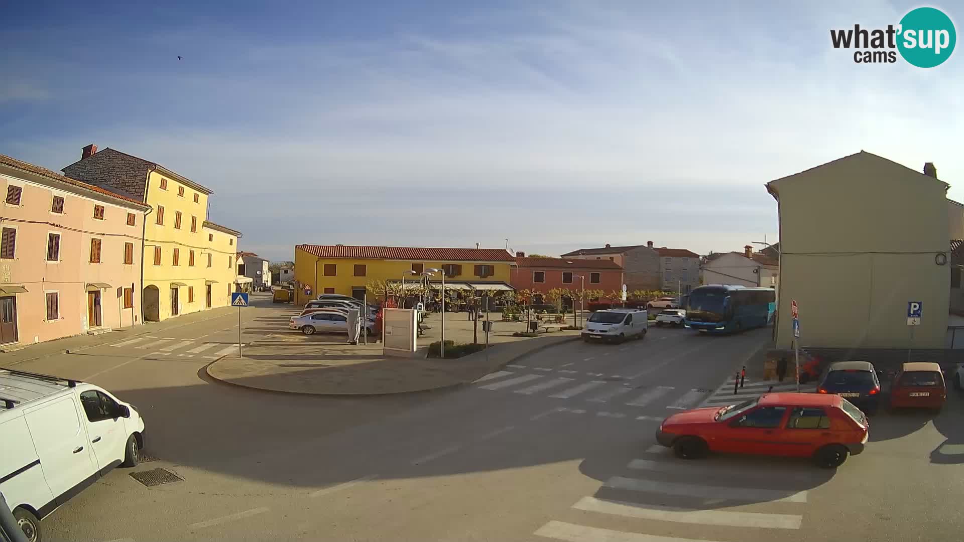 Bale Trg La Musa spletna kamera – Istra – Hrvaška