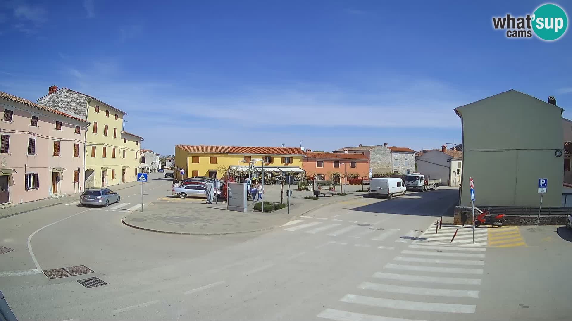 Bale Trg La Musa web kamera – Istra