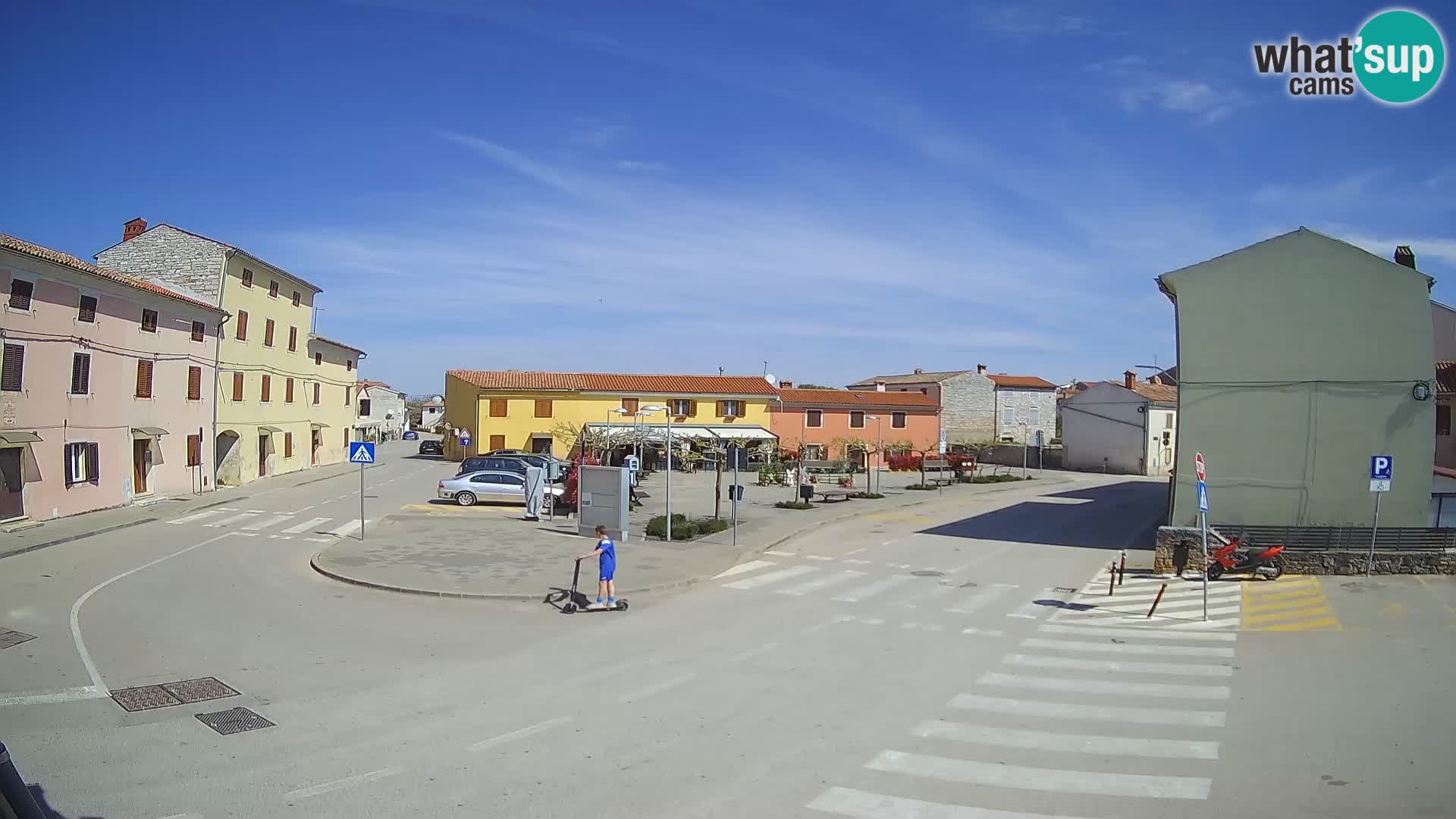 Bale Trg La Musa webcam – Istria – Croatia