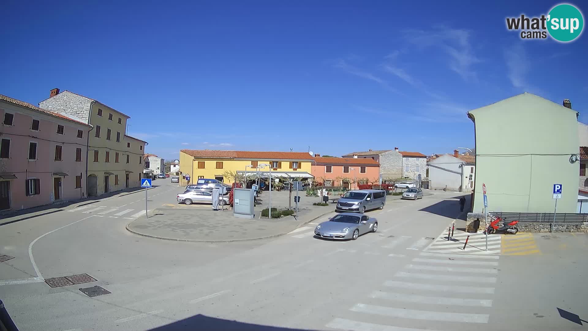 Bale Trg La Musa spletna kamera – Istra – Hrvaška