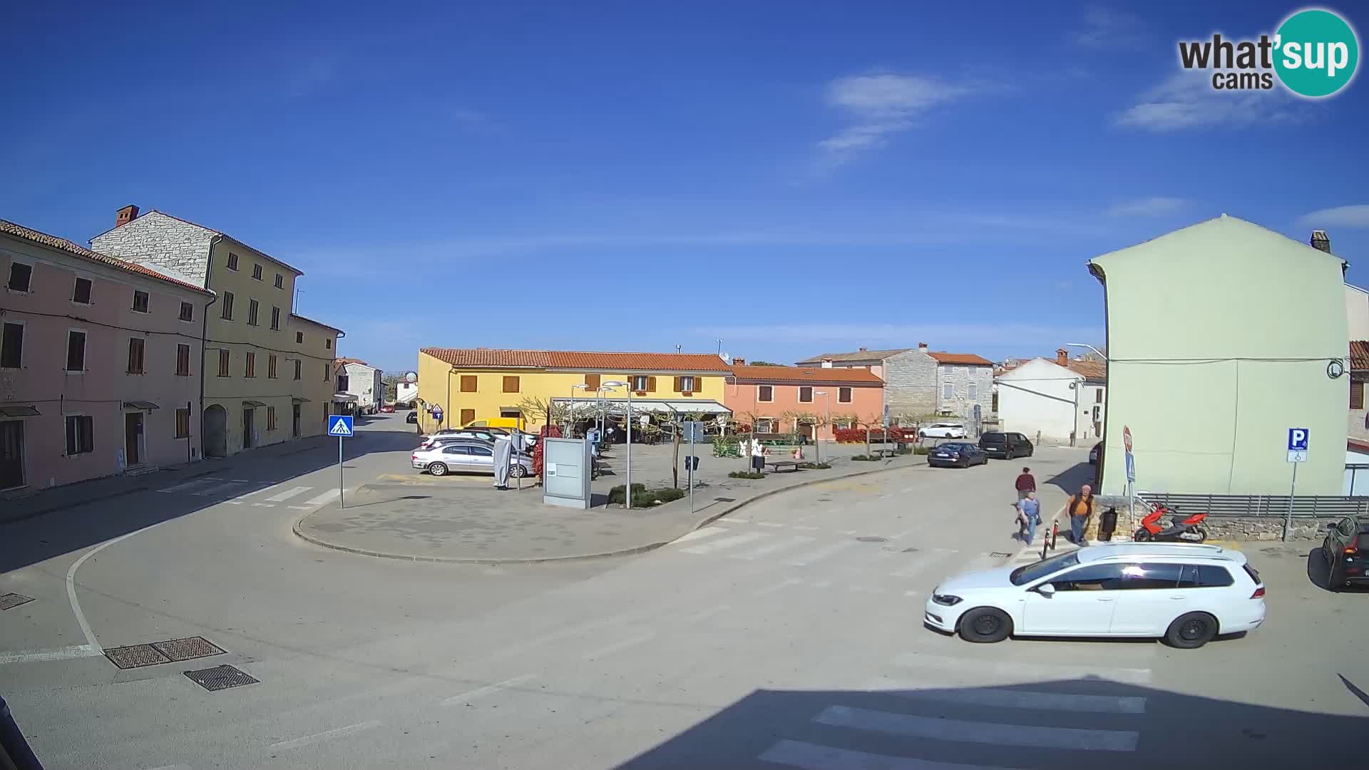 Bale Trg La Musa webcam – Istria – Croatia