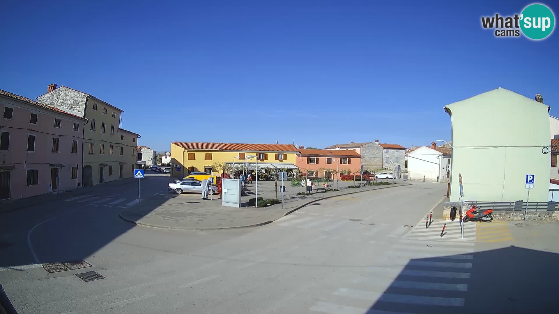 Bale Trg La Musa webcam – Istria – Croatia