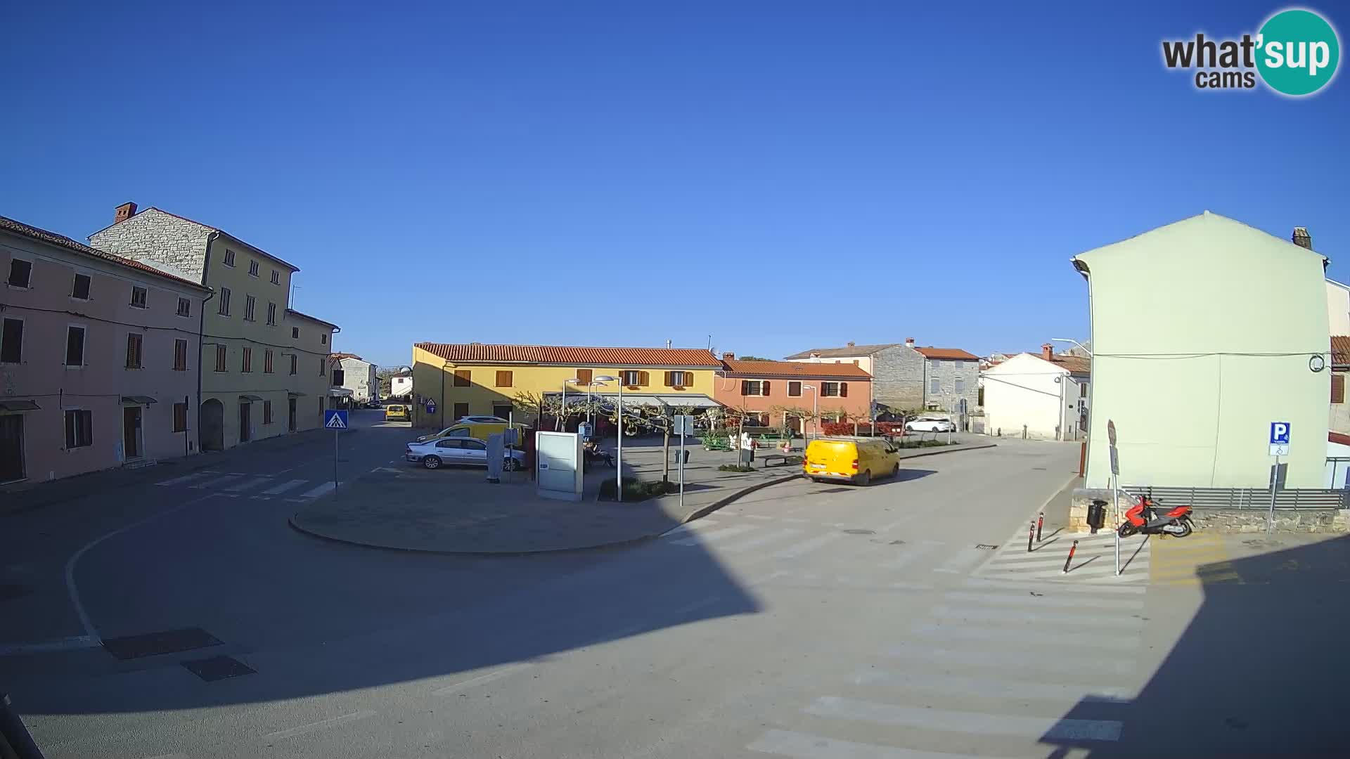 Bale Trg La Musa webcam – Istria – Croatia