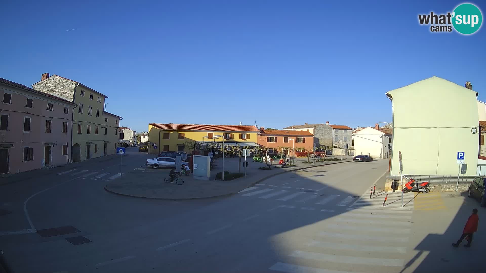 Bale Trg La Musa webcam – Istria – Croatia