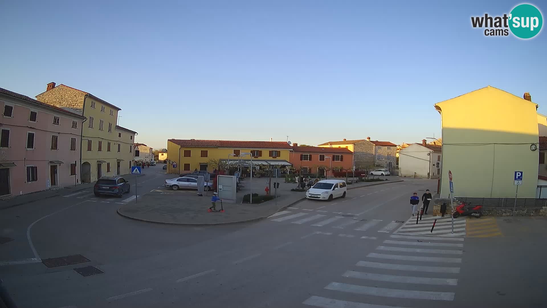 Bale Trg La Musa webcam – Istria – Croatia