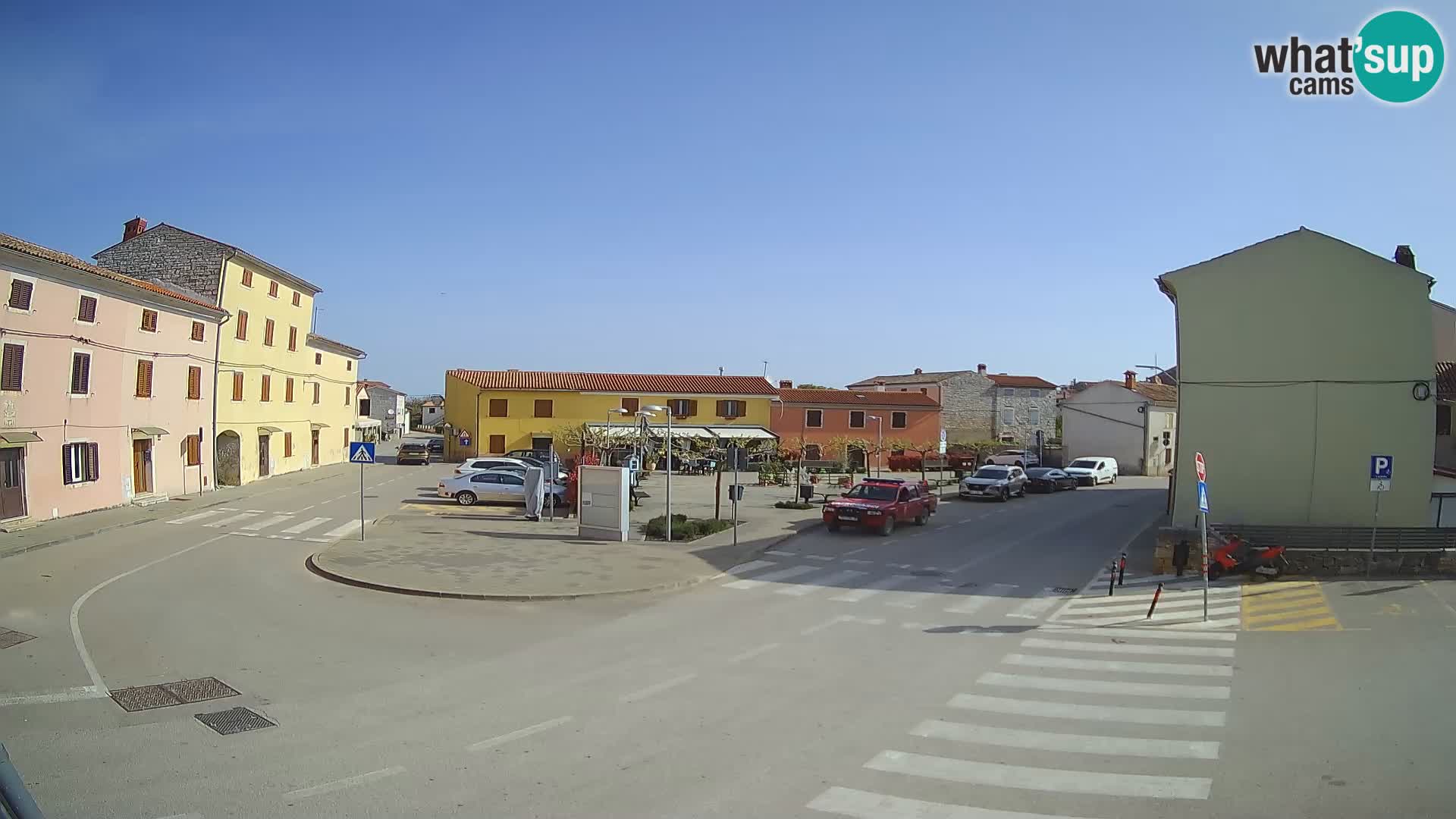Bale Trg La Musa webcam – Istria – Croatia