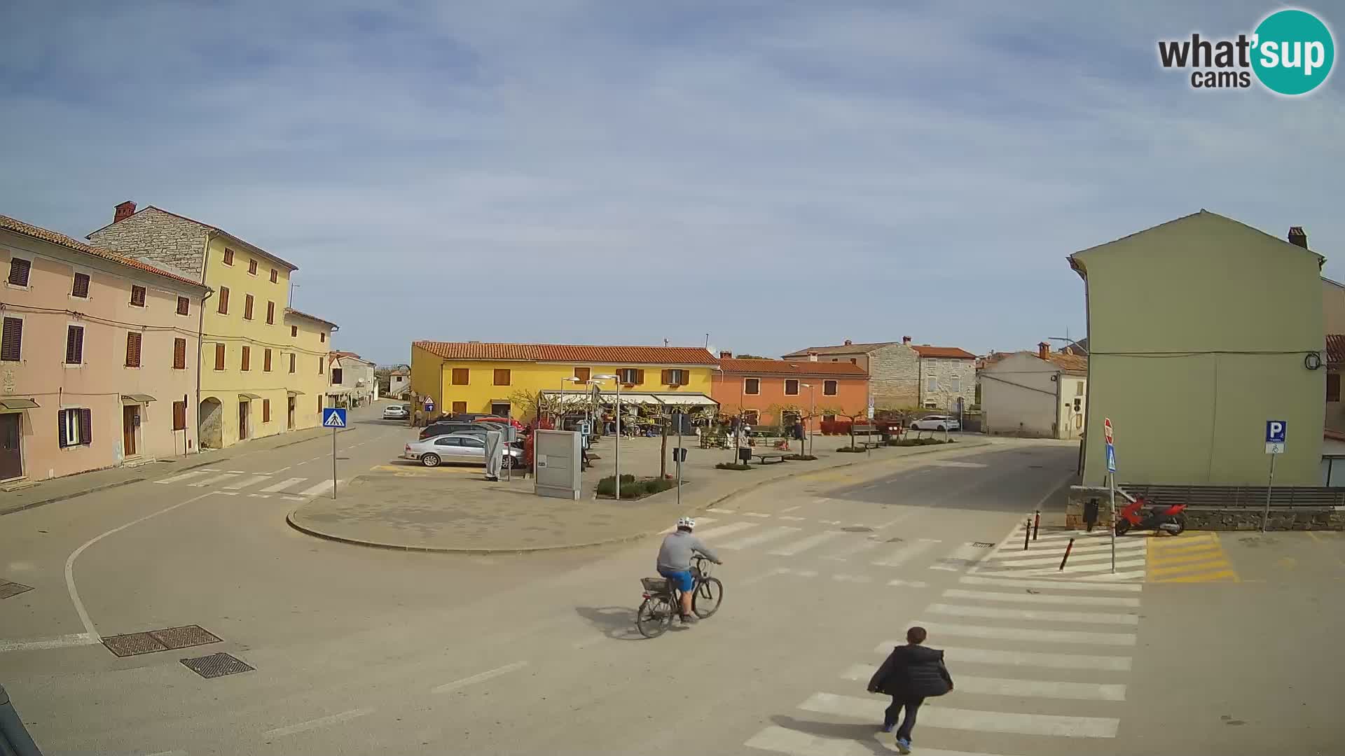 Bale Trg La Musa webcam – Istria – Croatia