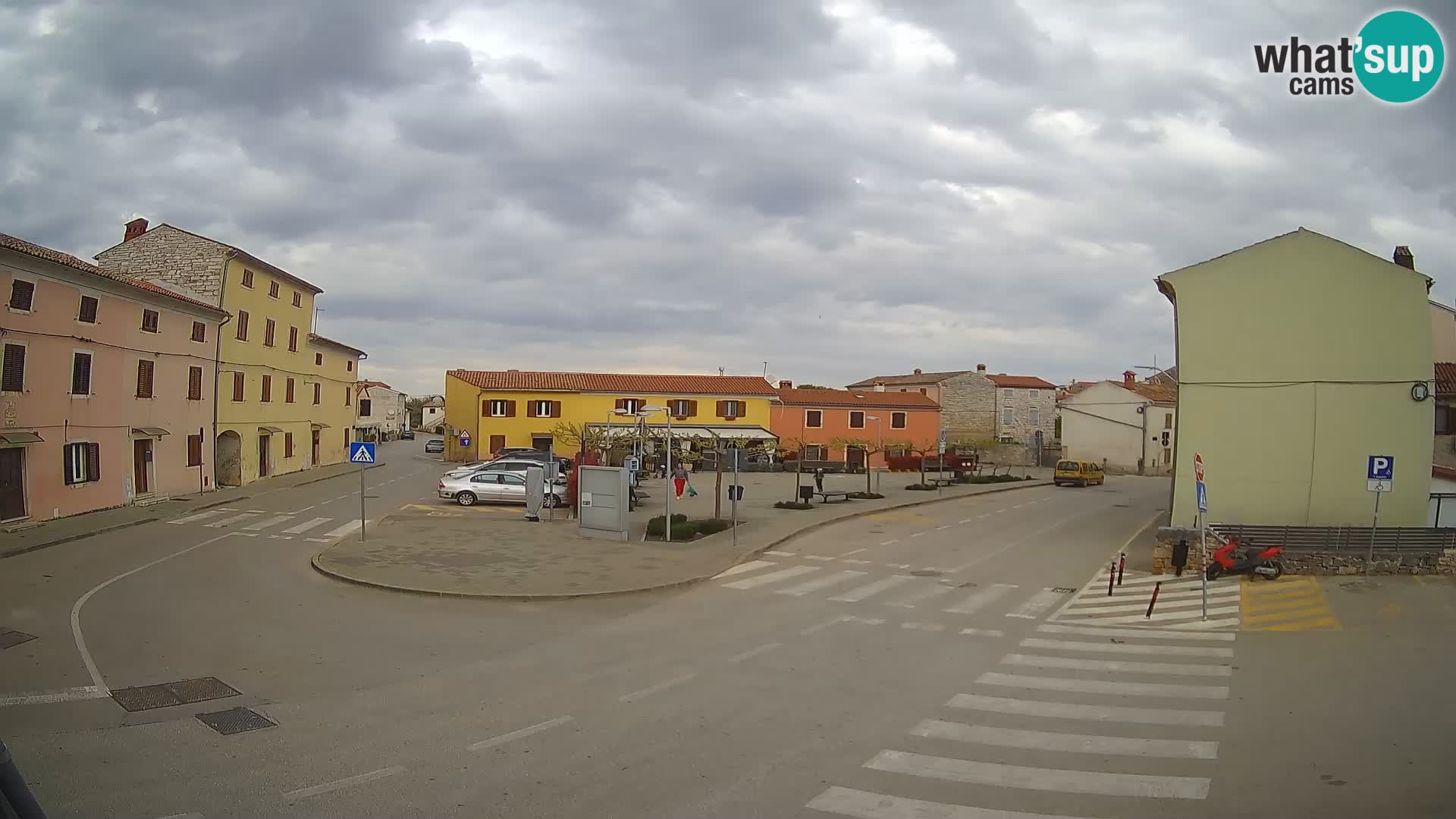 Bale Trg La Musa web kamera – Istra