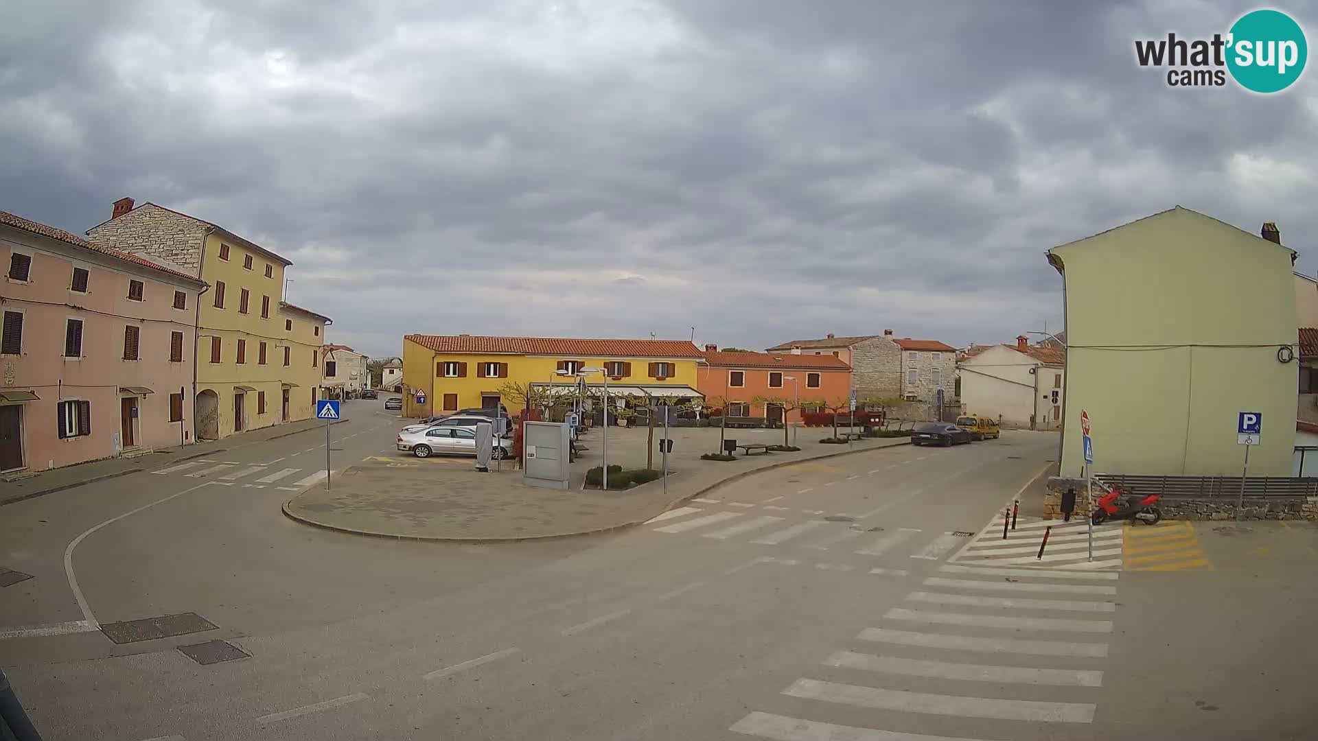 Bale, webcam de la plaza La Musa – Istria – Croacia