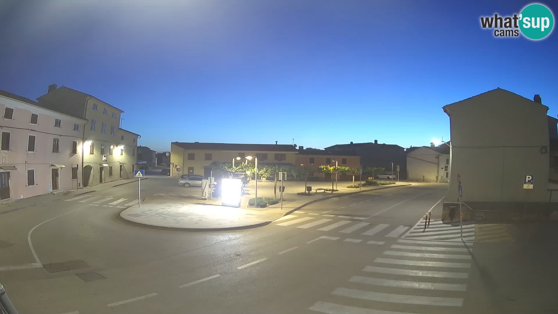 Bale Trg La Musa spletna kamera – Istra – Hrvaška