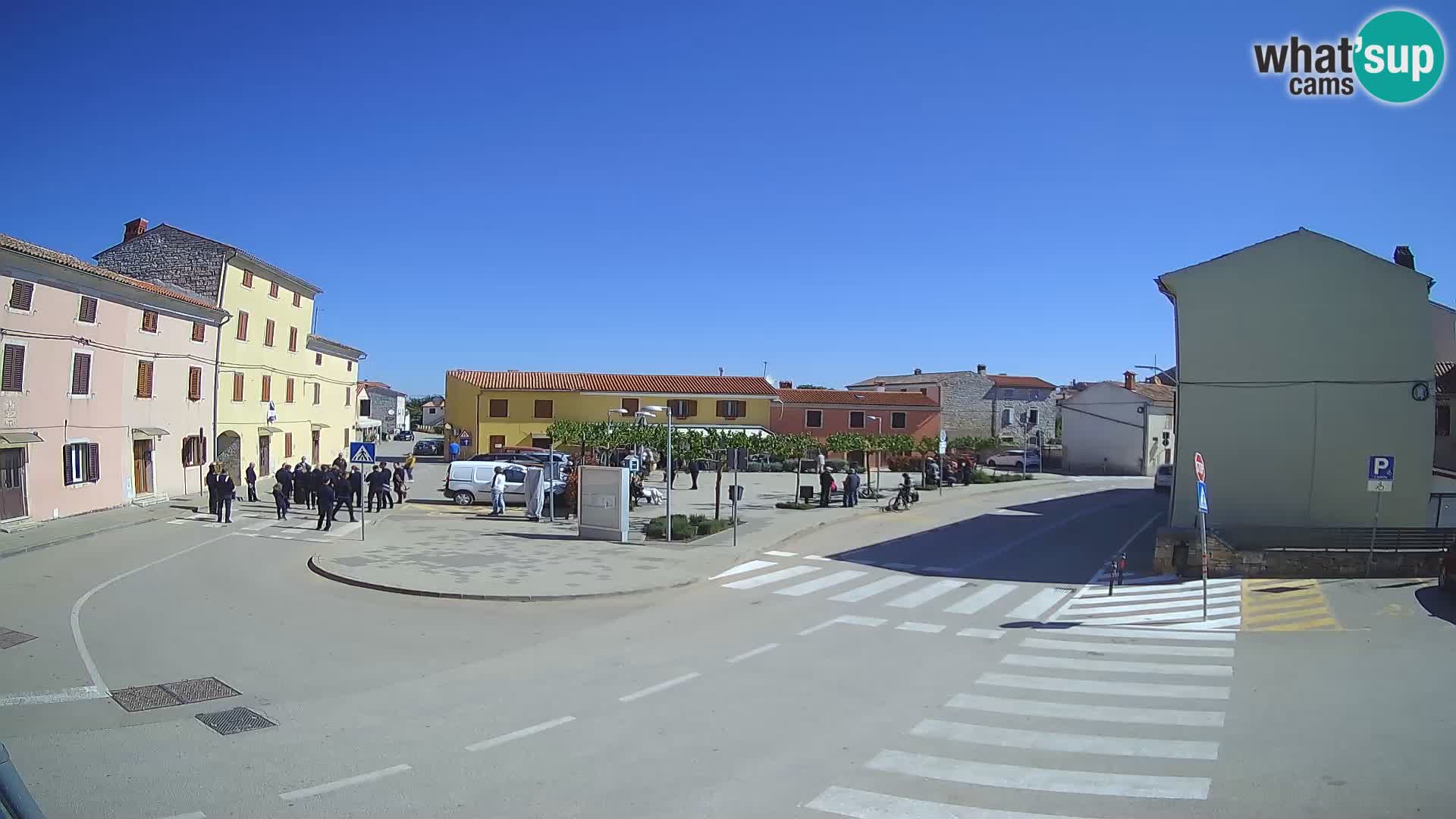 Webcam Valle, piazza La Musa – Istria – Croazia