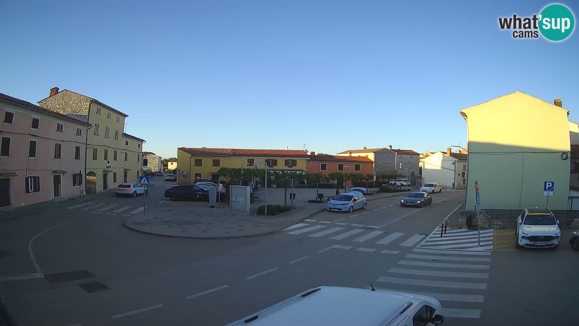 Bale Trg La Musa webcam – Istria – Croatia