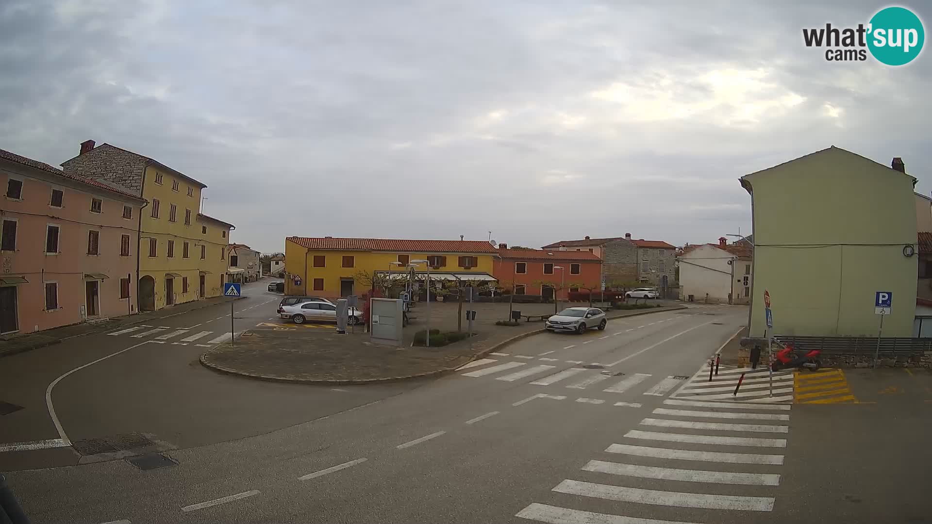 Bale, webcam de la plaza La Musa – Istria – Croacia