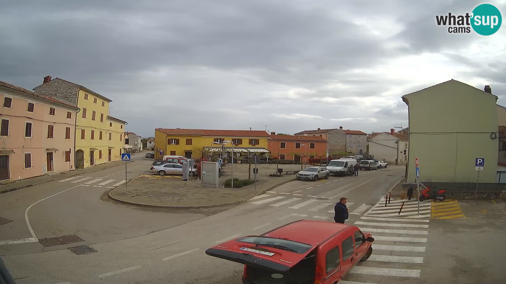 Bale, webcam de la plaza La Musa – Istria – Croacia