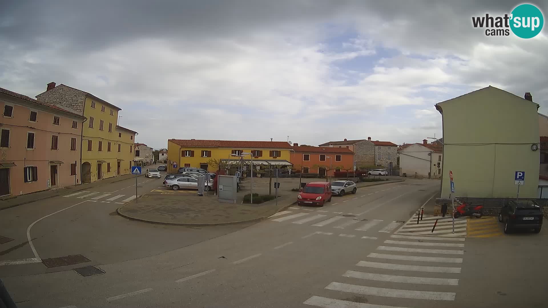 Bale, webcam de la plaza La Musa – Istria – Croacia