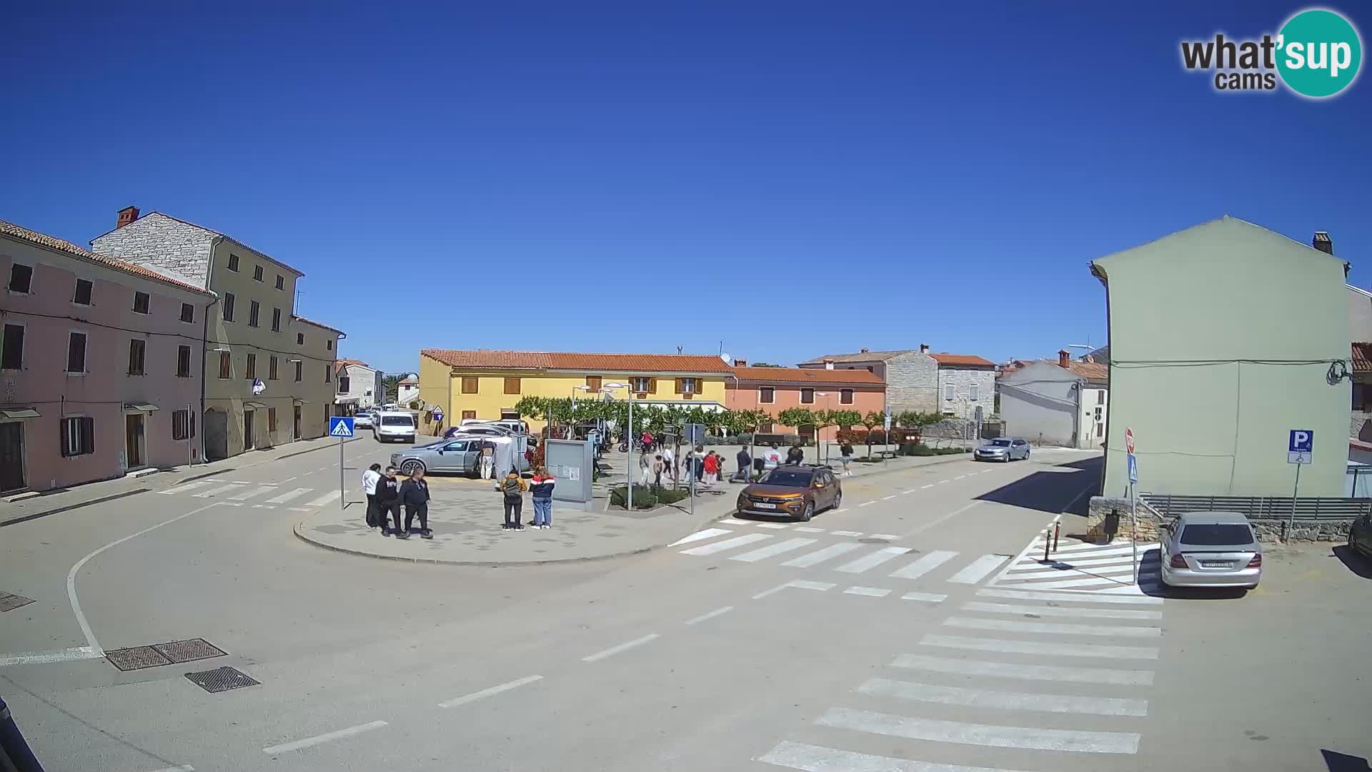 Bale Trg La Musa spletna kamera – Istra – Hrvaška