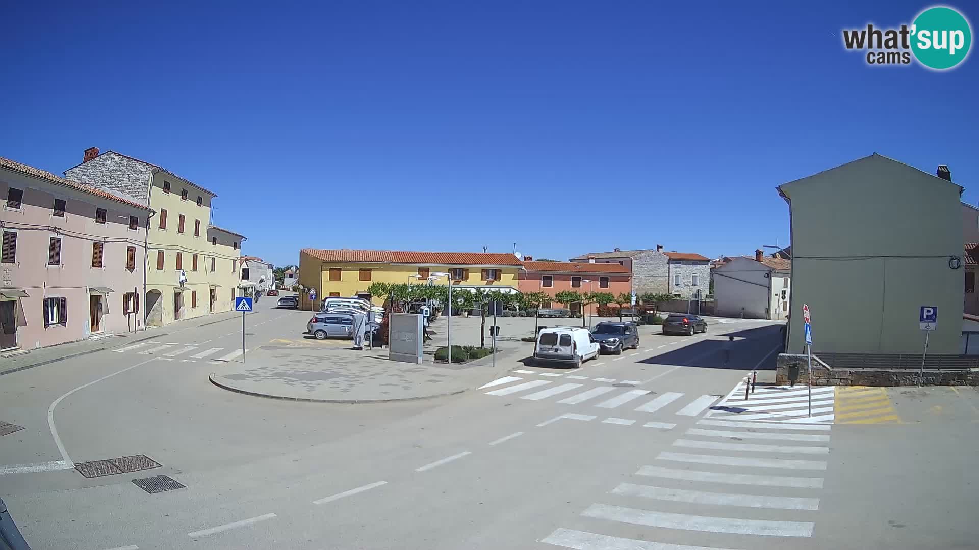 Bale Trg La Musa webcam – Istria – Croatia