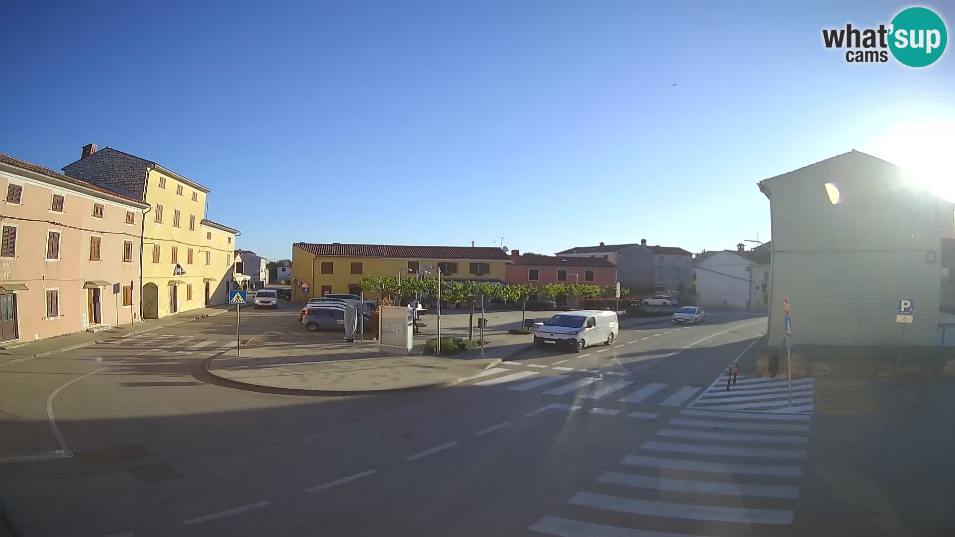 Bale Trg La Musa spletna kamera – Istra – Hrvaška